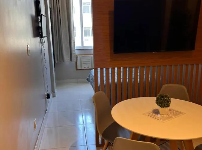 Apartamento/Studio Encantador No Posto 6 Em Copa.